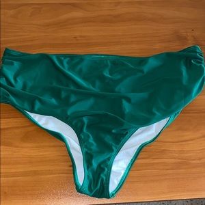 High waisted bikini bottoms